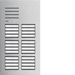 Drukknoppaneel deurcommunicatie Elcom Hager Deurstation audio, 24 drukknoppen, 2-draads, elcom.one RVS REQ024X